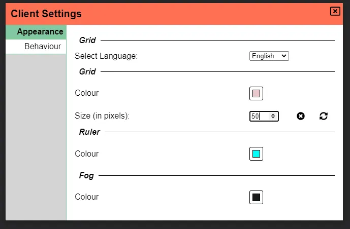 Client Settings Redesign